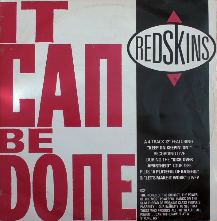 Redskins ‎– It Can Be Done  Decca ‎– FX 4