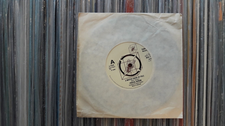 plyty_winylowe_Procol_Harum_A_Whiter_Shade_Of_Pale_Homburg_Cube_Records_BUG_7_Vinyl_7_4_RPM_Single_Stereo_Mono_Knockout_Centre