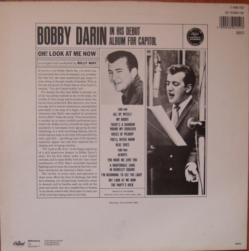 Bobby Darin ‎– Oh! Look At Me Now EMS 1150