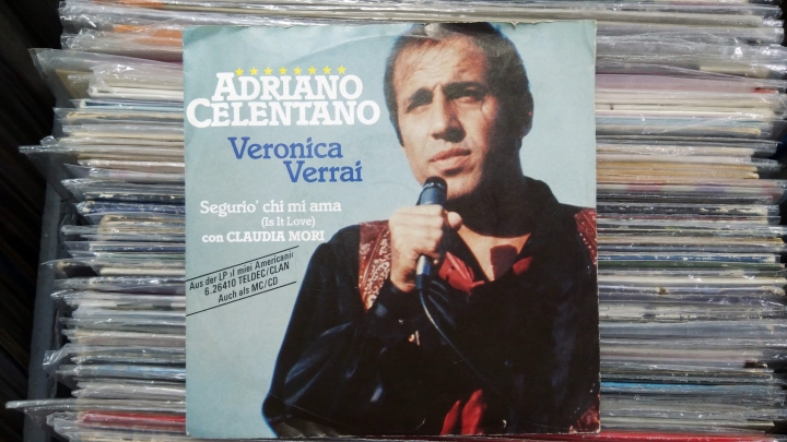 Adriano Celentano ‎– Veronica Verrai  TELDEC ‎– 6.14729 AC