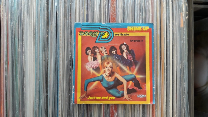 plyta,winylowa,Doris,D,And,The,Pins,Shine,Up,Just,Me,And,You,Tonpress,S,406,Vinyl,7,45,RPM,Single