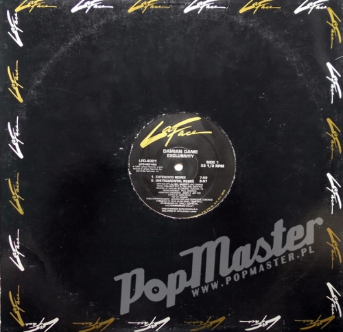 Damian Dame Exclusivity LaFace Records ‎– LFD-4001 Hip Hop, Funk, Soul Winyl