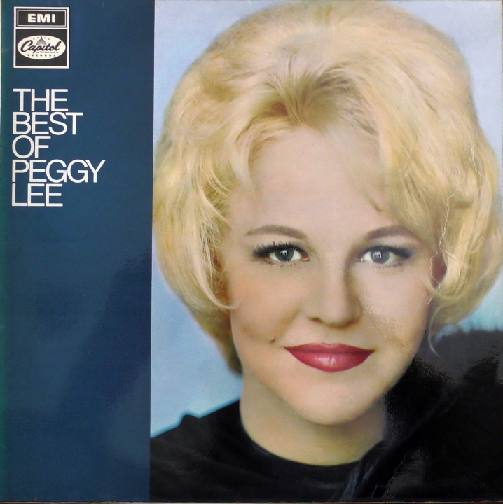 Peggy Lee ‎– The Best Of Peggy Lee  Capitol Records ‎– ST 21141