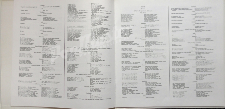 Aida Opera In Four Acts By Giuseppe Verdi Cavalieri, Colombo, Malaniuk Bertocci Chorus And Orchestra Of The Roma Opera Ernesto Barbini, Conductor GM 2157 Vinyl-Schallplatten Klassische Musik Opera Platten