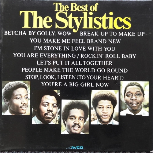 The Stylistics ‎– The Best Of The Stylistics Avco Records ‎– 9109 003 Vinyl, LP, 
