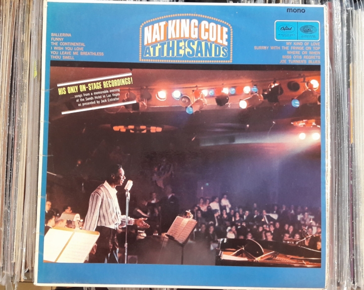 Nat King Cole ‎– At The Sands ,Capitol Records ‎– T 2434 Vinyl, LP, Album