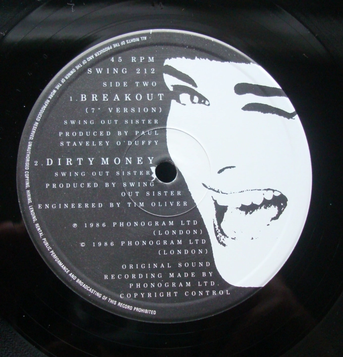 Swing Out Sister ‎– Breakout , SWING 212,12" Synth-pop Sklep z Winylami 