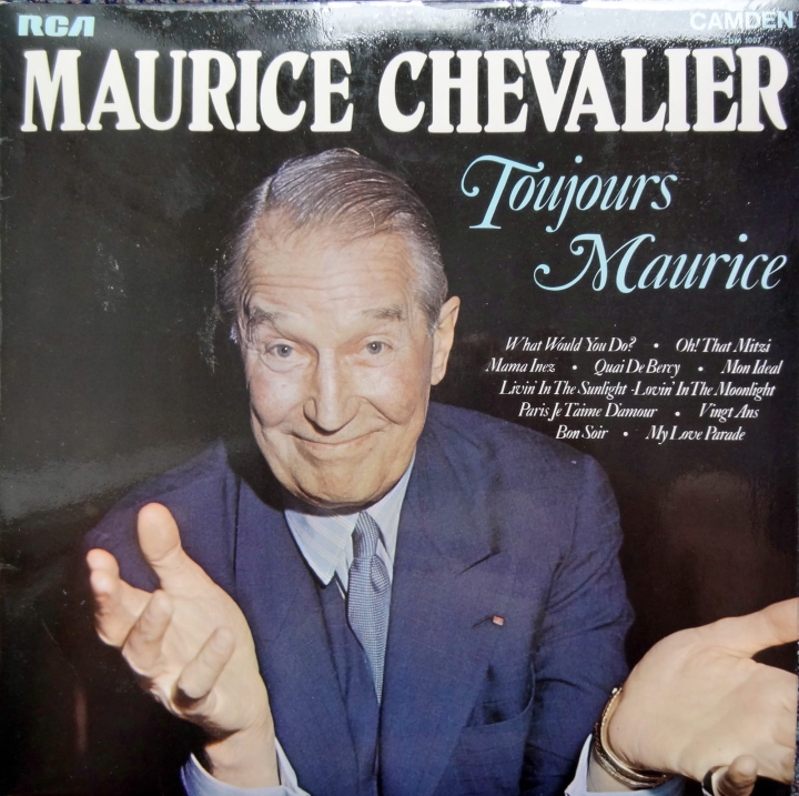 Schallplatten.Maurice Chevalier ‎– Toujours Maurice RCA Camden ‎– CDM 1007 Vinyl, LP