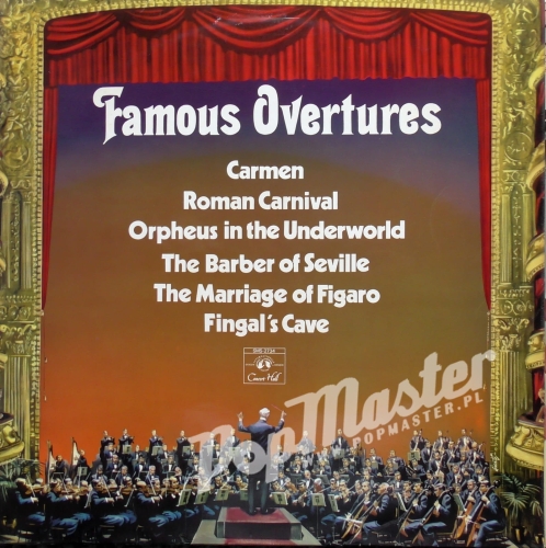 Famos Overtures Carmen, Roman Carnival, Orpheus In The Underworld SMS 2734 Muzyka Klasyczna Winyle