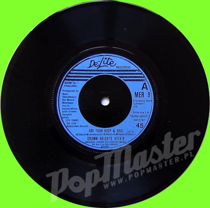 Crown Heights Affair Use Your Body & Soul MER 9 Funk Soul