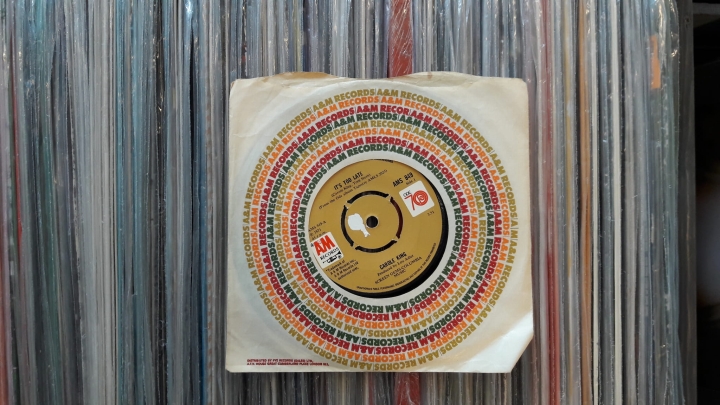 plyty_winylowe_Carole_King_It_s_Too_Late_A_and_M_Records_AMS_849_Vinyl_7_4_RPM_Single