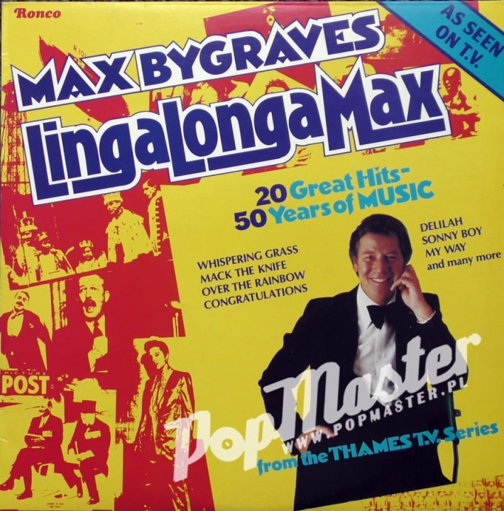 Max Bygraves LinglongaMax 20 Great Hits 50 Years Of Music RPL 2033