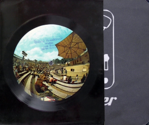 Teresa Tutinas ‎– Zaproszenie Do Podróży  Krajowa Agencja Wydawnicza ‎– R-0650  Flexi-disc, 7", 45 RPM, Single Sided, Card Backed, Limited Edition, Picture Disc 