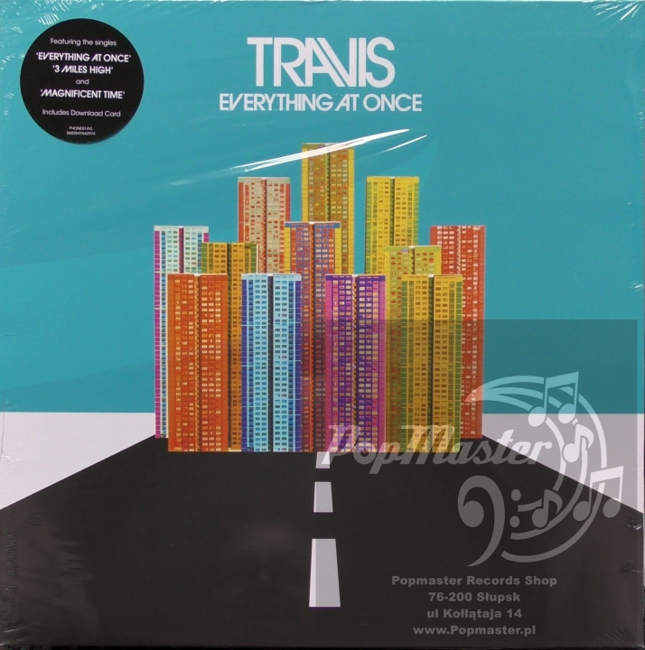 Travis Everything At Once Red Telephone Box ‎– PHONE014VL Vinyl, LP, Album, Gatefold