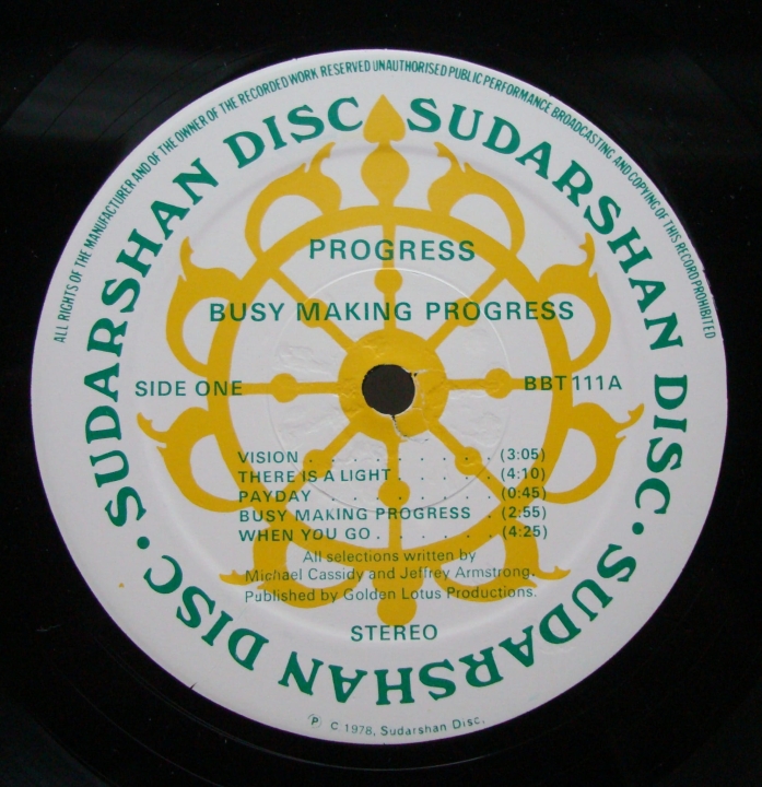 Progress ‎– Busy Making Progress BBT 111 Rock ,Folk Rock, Pop Rock, Prog Rock