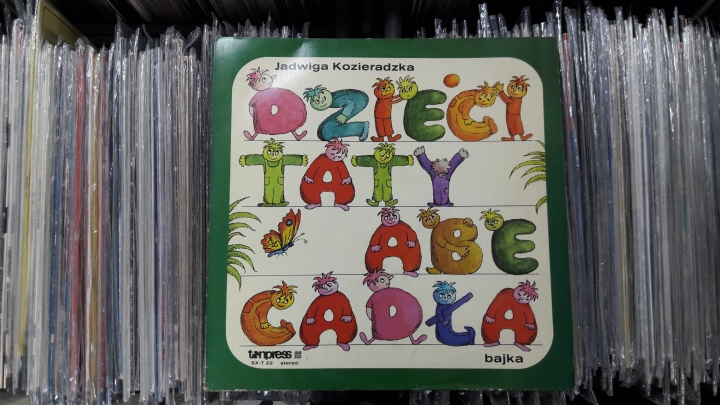 Jadwiga Kozieradzka ‎– Dzieci Taty Abecadła Tonpress ‎– SX-T 22 Vinyl, LP, Album