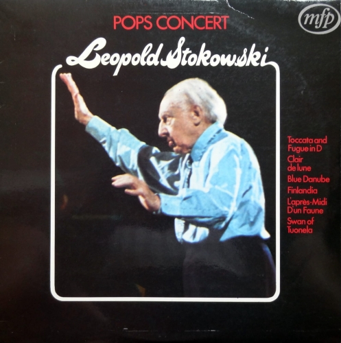 Płyta winylowa, Disco de vinilo, Vinyl records,  Registros de vinil, Виниловые пластинки, Schallplatten.Leopold Stokowski ‎– Pops Concert Music For Pleasure ‎– MFP 2145 Vinyl, LP, Reissue