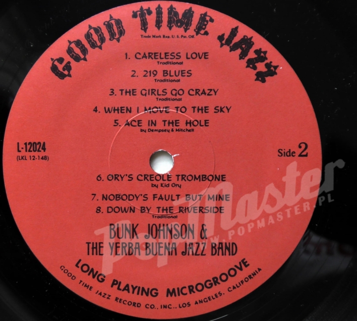 Lu Watters Bunk Johnson Yerba Buena Jazz Band Bunk & Lu GOOD TIMES JAZZ L-12024 Vinyl-Schallplatten, Shop mit Vinyl, Vinyl-Plattenladen Grammophon. Dixieland Jazz