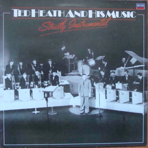 Ted Heath And His Music ‎– Strictly Instrumental DVL 8 Mono Jazz,Big Band 