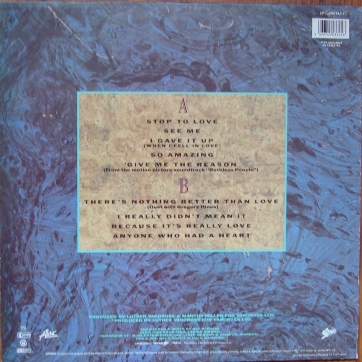 Luther Vandross ‎– Give Me The Reason 450134 1