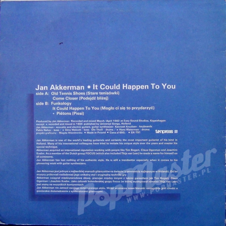 Jan Akkerman It Could Happen To You SX-T91