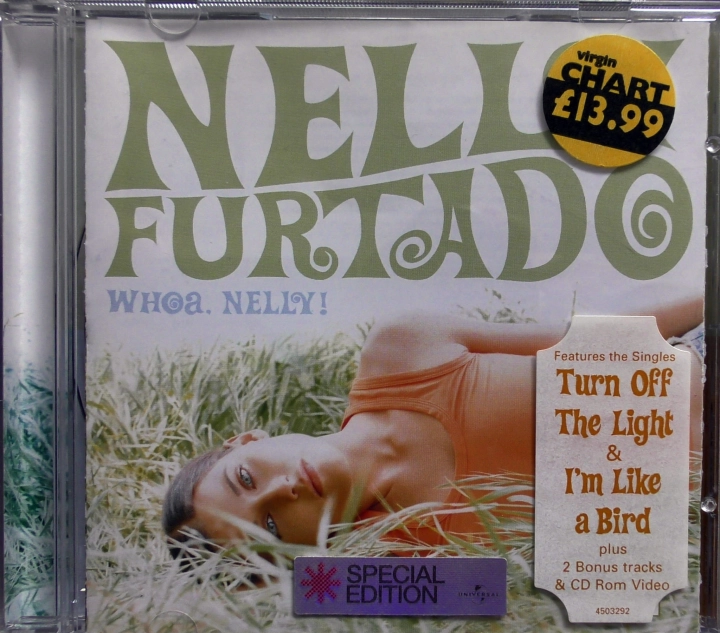 Nelly Furtado ‎– Whoa, Nelly!  DreamWorks Records ‎– 450 329-2