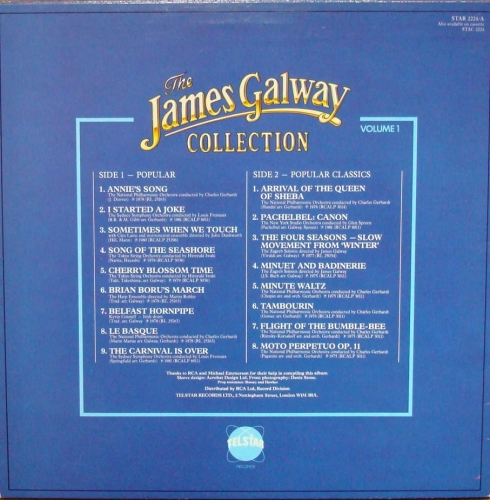plyty,winylowe,James,Galway,The,James,Galway,Collection,Volume,1,STAR,2224/A,Stereo