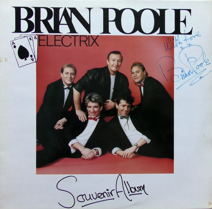Brian Poole & Electrix – Souvenir Album Label: Not On Label ‎– SRT9KL1918 signatures on front cover by Poole