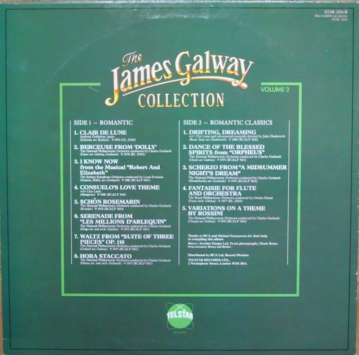 plyty,gramofonowe,James,Galway,The,James,Galway,Collection,Volume,2,STAR,2224/B,Stereo