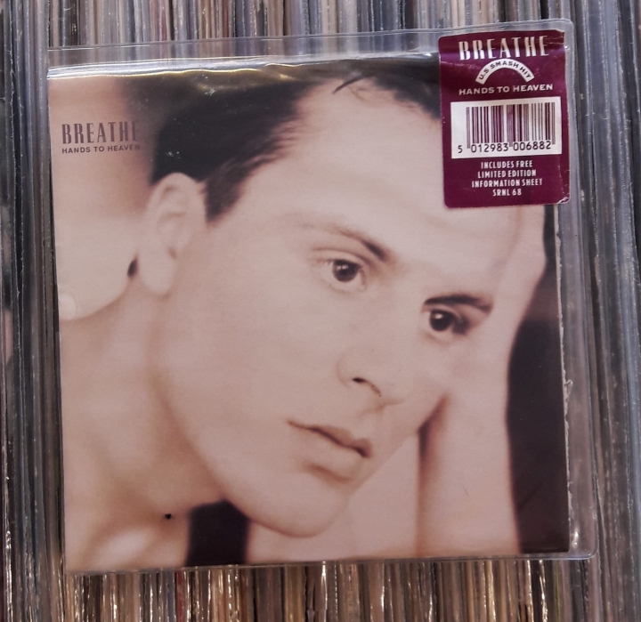Breathe ‎– Hands To Heaven Siren ‎– SRNL 68 Vinyl, 7", 45 RPM, Single, Limited Edition 