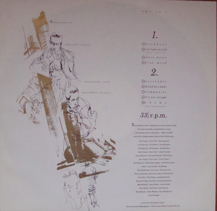 Swing Out Sister ‎– It's Better To Travel LP 1 Electronic, Pop Płyty Winylowe