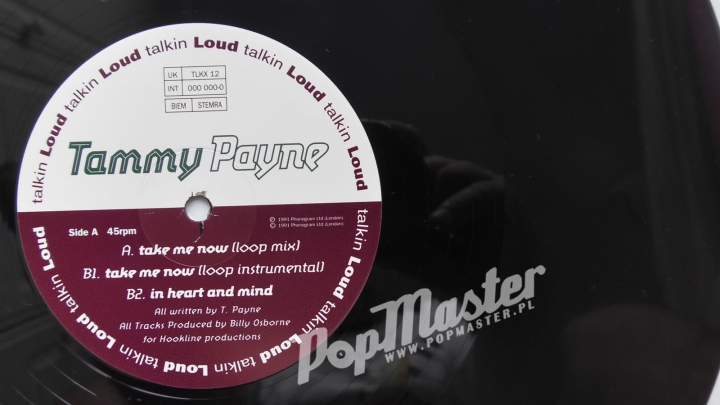 Tammy Payne  Take Me Now  TLKX 12 Vinyl House Płyta  www.popmaster.pl