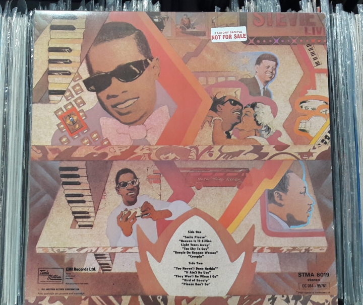 Stevie Wonder - Fulfillingness' First Finale STMA 8019 Vinyl, LP, Album, Gatefold, Promo Copy