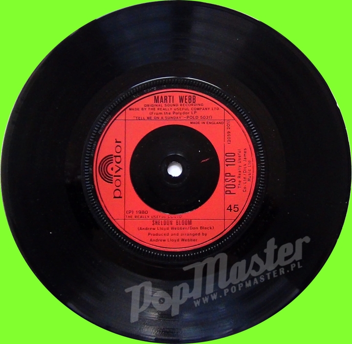 Marti Webb Thake That Look Off Your Face POSP 100