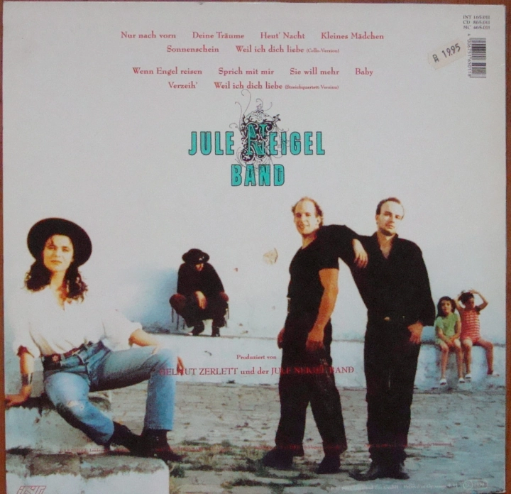 Jule Neigel Band ‎– Nur Nach Vorn INT 165.011 Rock,Pop 