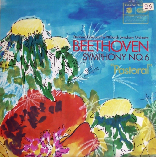 Vinyl Steinberg Conducts The Pittsburgh Symphony Orchestra - Beethoven ‎– Symphony No. 6 "Pastoral" Music For Pleasure ‎– MFP 2112