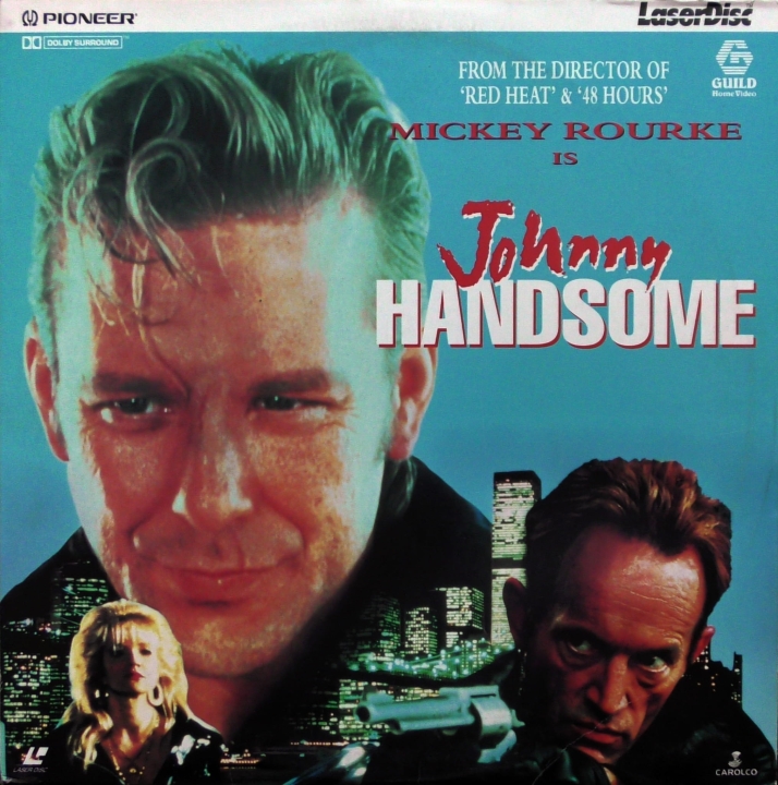 Johnny Handsome (1989) - Laserdisc - Mickey Rourke, Ellen Barkin PLFEB 30191