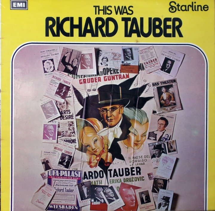 Vinyl Richard Tauber ‎– This Was Richard Tauber Starline ‎– SRS 5065