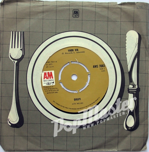 Drupi Vado Via AMS 7083 Pop Winyle
