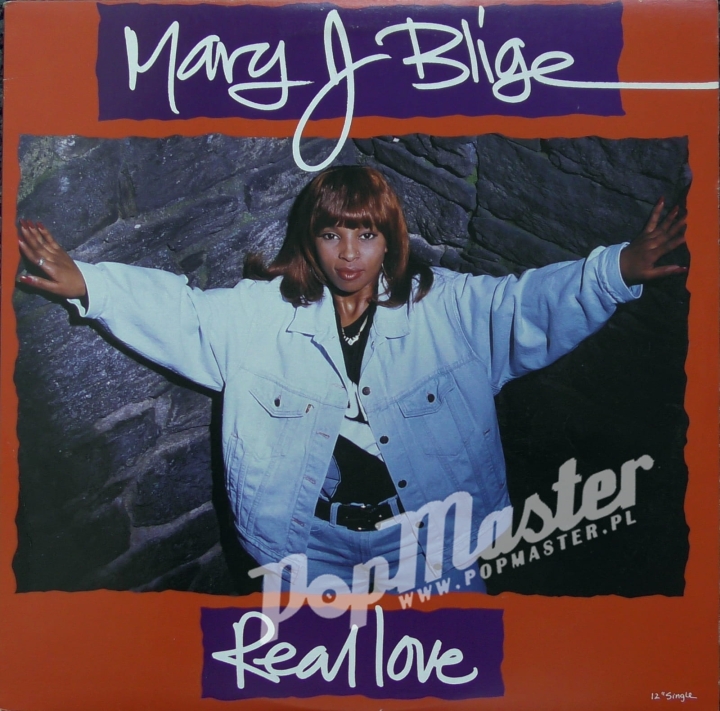 Mary J Blige Real Love 12" Single UPT12 54456  www.popmaster.pl