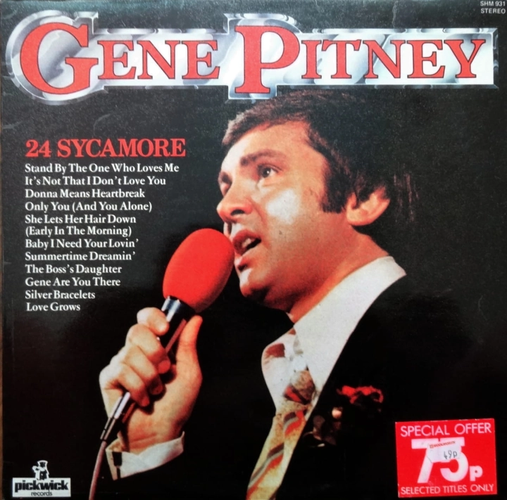 レコード, 黑膠唱片, plastinki, ቪዳልስ መዝገቦች, Disko Biniloak, বিশেষ একধরনের প্লাস্টিক রেকর্ড, вінілавыя пласцінкі, ဗီနိုင်းမှတ်တမ်း,Gene Pitney ‎– 24 Sycamore Pickwick Records ‎– SHM 931