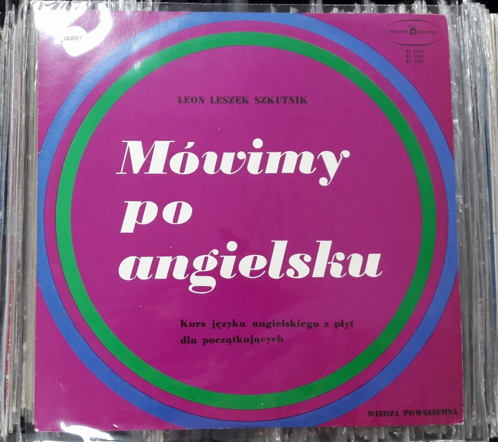 L. L. Szkutnik ‎– Mówimy Po Angielsku, Polskie Nagrania XL 1193/94/95 ,3 x Vinyle