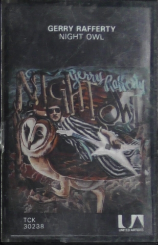 Gerry Rafferty ‎– Night Owl United Artists Records ‎– TCK 30238 Cassette, Album