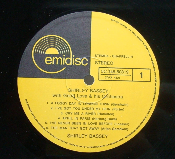 winyl,Shirley,Bassey,Shirley,Bassey,2,Winyle,5C,148-50319,20,Vinyle