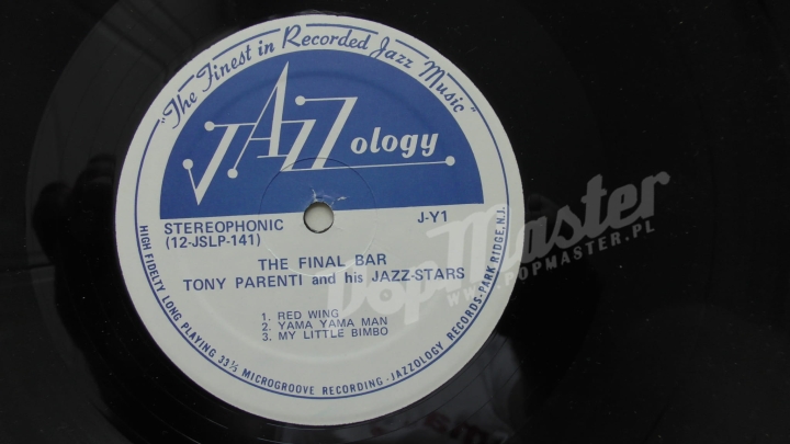 Tony Parenti And His Jazz-Stars The Final Bar J-71 Jazz Dixieland Vinyl-Schallplatten, Shop mit Vinyl, Vinyl-Plattenladen Grammophon.