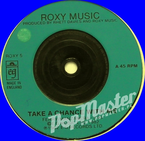 Roxy Music Take A Chance With Me ROXY 5