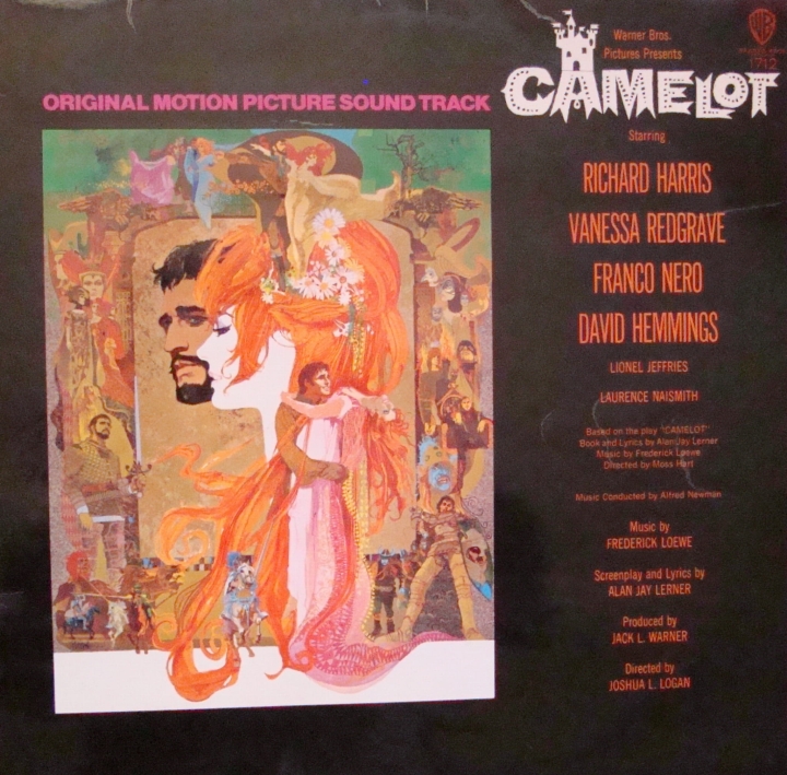 Alan Jay Lerner, Frederick Loewe ‎– Camelot Original Motion Picture Sound Track W 1712 Mono Vinyl