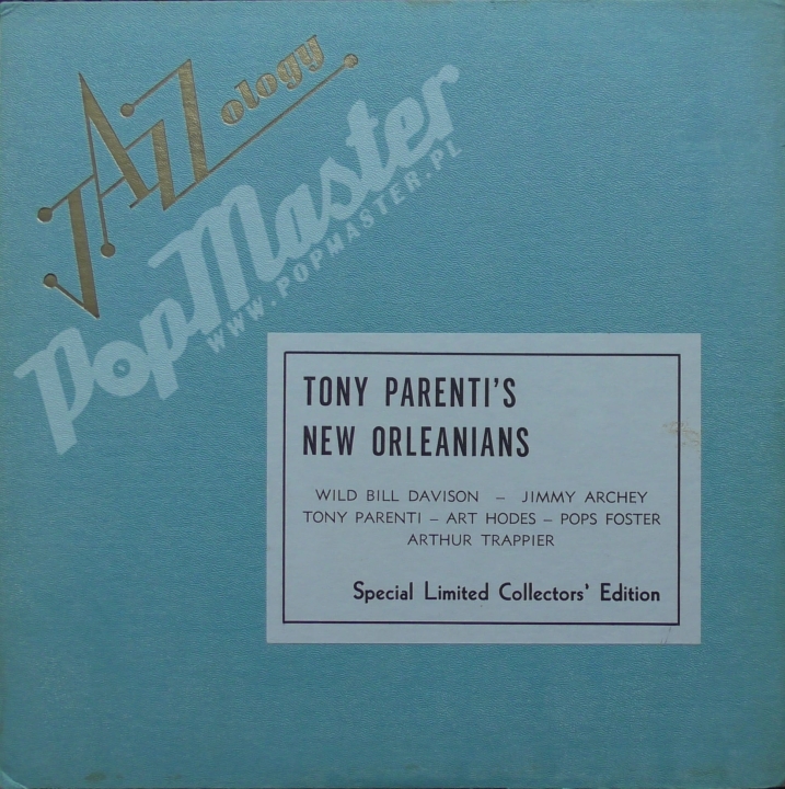 Tony Parenti's New Orleanians Special Limited Collector's Edition 10" JCE 1 Jazz Winyle www.popmaster.pl
