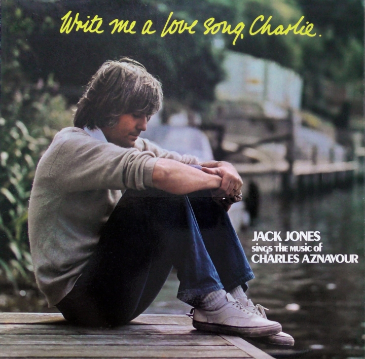 Jack Jones ‎– Write Me A Love Song, Charlie  RCA Victor ‎– APLI-0773