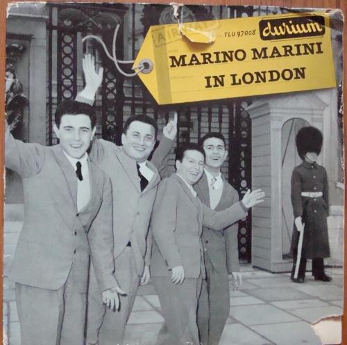 Marino Marini And His Quartet- ‎ Marino Marini In London TLU 97008 Jazz, Rock, Latin, Pop